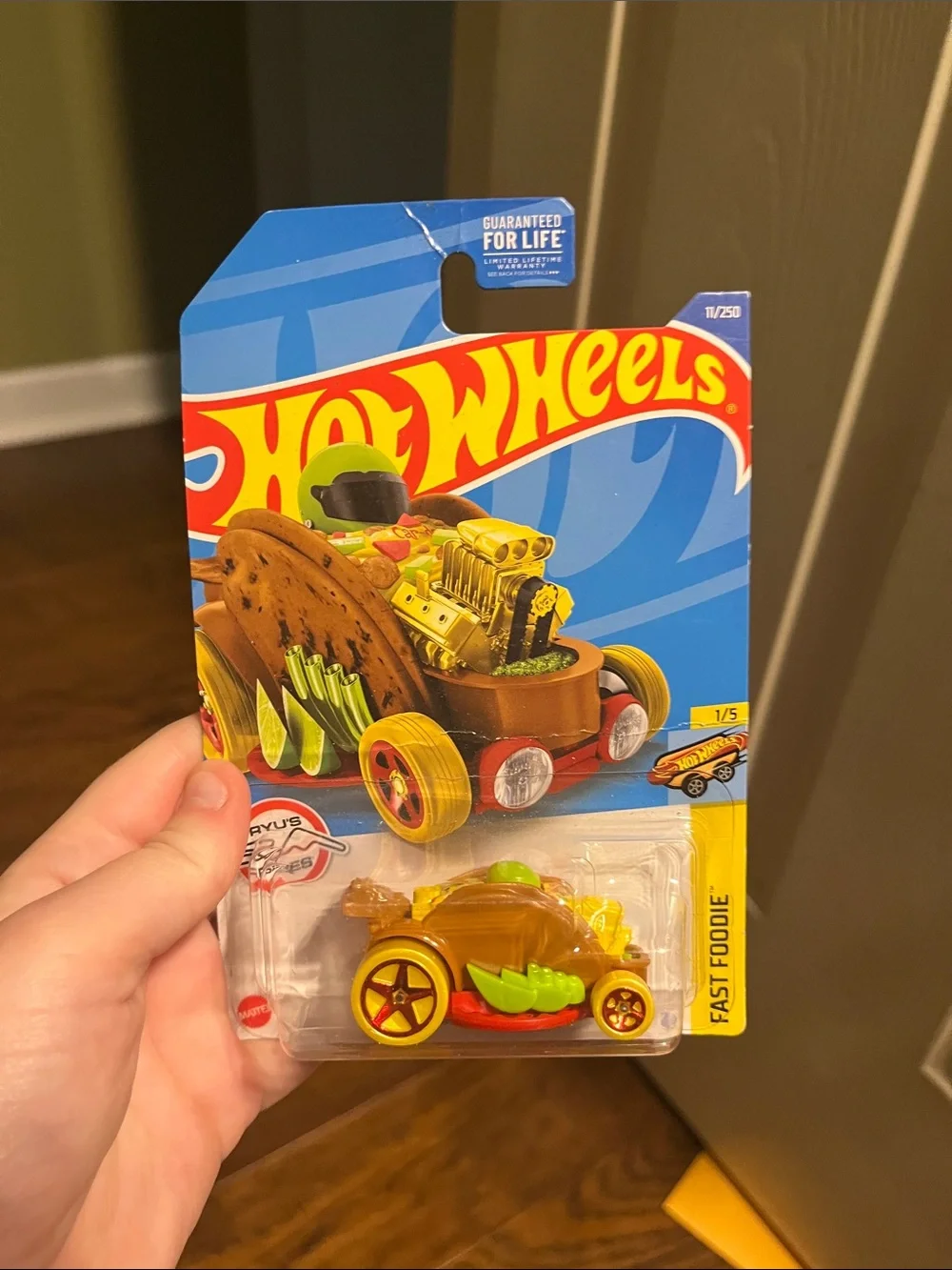 Hot Wheels Car-De-Asada Toy Car - Green & Brown